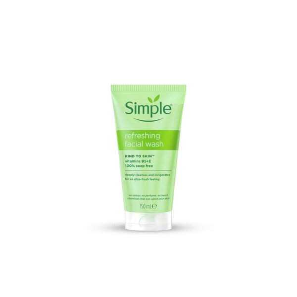 simple refreshing face wash