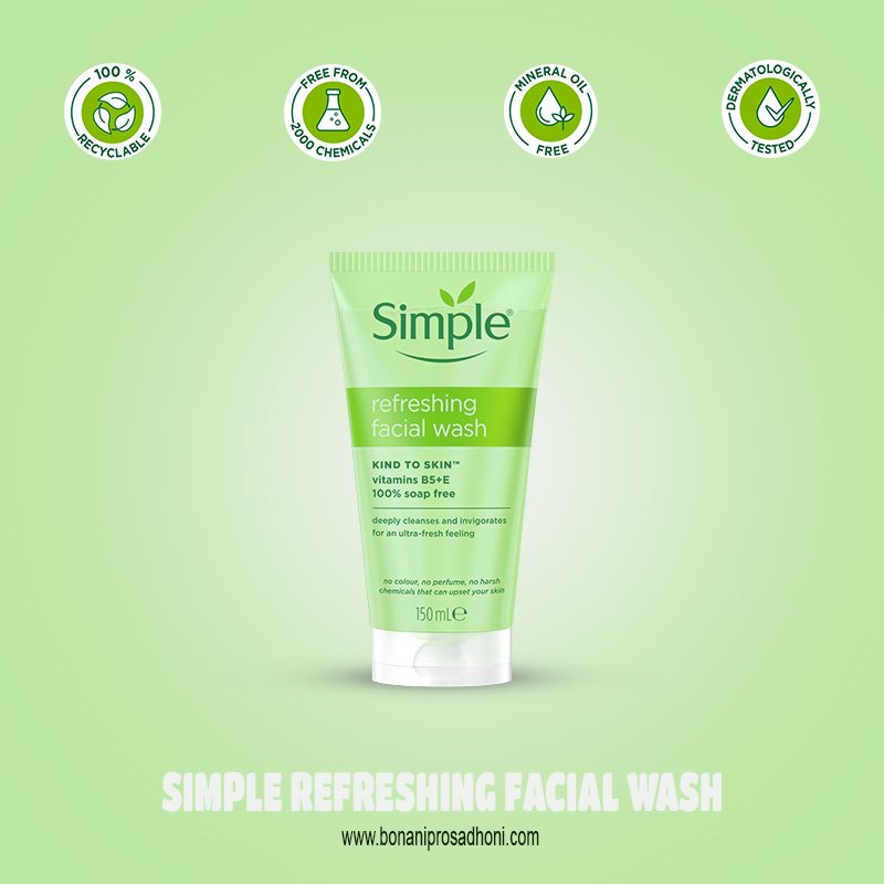 Simple Refreshing Facewash