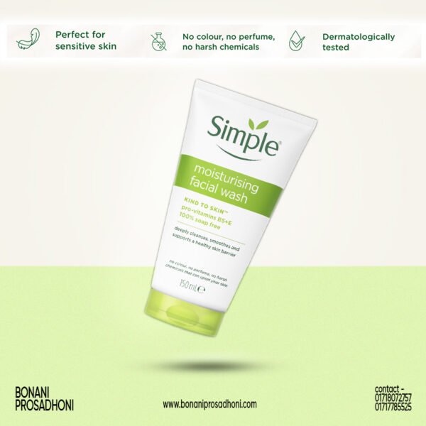 Simple Moisturising Facial Wash